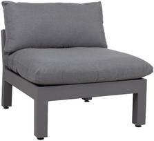 modulines sofos - Home4you Modular Sofa Fluffy 93x93x66cm Gray - 3 nuotrauka