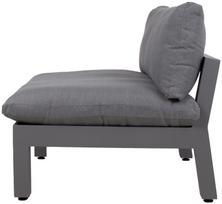 modulines sofos - Home4you Modular Sofa Fluffy 93x93x66cm Gray - 4 nuotrauka