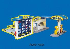 playmobil city action - Playmobil City Life Gas Station 70201 - 4 nuotrauka
