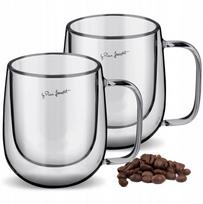puodeliu rinkinys - Dvigubo stiklo puodelis Lamart Vaso Double Borosilicate Thermo, 2 vnt., stiklas, 0.350 l - 2 nuotrauka