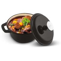 emaliuota ketaus puodai - Puodas Lamart, 210 mm, 2.3 l - 3 nuotrauka