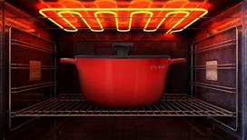 staub la cocotte - Puodas Lamart Alue Casserole With Lid D24cm 4.2l - 6 nuotrauka