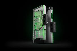 sidabrotas vanduo - Skysčio aušinimo sistemos priedas EK Water Blocks EK-Quantum Vector² RE RTX 3080/90 Backplate - Silver - 4 nuotrauka