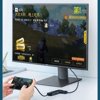 hdmi type c laidas - Ugreen Converter USB Typ C to VGA / DisplayPort V1.2a / HDMI V2.0b Black - 6 nuotrauka