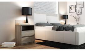 naktinis staliukas malwa - Top E Shop M1 Malwa Night Stand Sonoma Oak - 2 nuotrauka