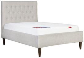 Home4you Bed Emilia + Harmony Duo Light Beige 140x200cm