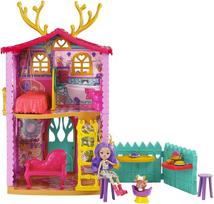 leles enchantimals - Lėlių namelis Enchantimals Enchantimals Cozy Deer House GYJ18 - 2 nuotrauka