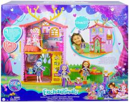 leles enchantimals - Lėlių namelis Enchantimals Enchantimals Cozy Deer House GYJ18 - 5 nuotrauka