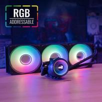 360 vandens ausintuvas - Aerocool Mirage L360 ARGB 360 mm Water Cooling ACLA-MR36117.71 - 8 nuotrauka