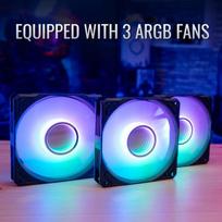 360 vandens ausintuvas - Aerocool Mirage L360 ARGB 360 mm Water Cooling ACLA-MR36117.71 - 10 nuotrauka