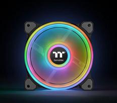 rgb fan - Thermaltake Riing Quad 14 RGB 140 mm Case Fan CL-F089-PL14SW-C - 5 nuotrauka