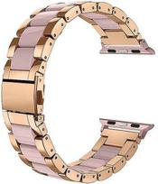 apple watch stainless - Dirželis Tech-Protect Stainless Steel Strap For Apple Watch 38/40mm Pearl - 1 nuotrauka