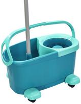 kibiras grindu - Leifheit Grindų valymo rinkinys Clean Twist Disc Mop Ergo Mobile - 7 nuotrauka