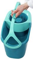 kibiras grindu - Leifheit Grindų valymo rinkinys Clean Twist Disc Mop Ergo Mobile - 10 nuotrauka