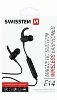ausines earphones 2 - Swissten Active 4.2 Black (Juodos) - 2 nuotrauka