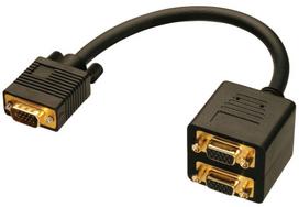 vga splitter - OEM D-Sub Splitter 0.2m - 2 nuotrauka
