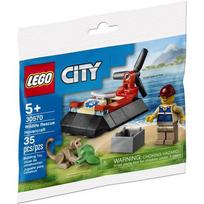 lego city - LEGO City Wildlife Rescue Hovercraft 30570 - 1 nuotrauka