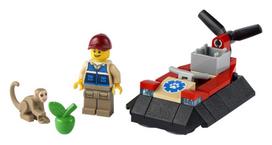 lego city - LEGO City Wildlife Rescue Hovercraft 30570 - 2 nuotrauka