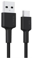 Pirkti Aukey CB-CA2, 2 x USB Type C, 2 m, juoda - Photo 1