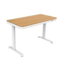 stalas 120 x 60 - Tuckano Electric Height Adjustment ET119W-C, baltas/ąžuolo - 2 nuotrauka