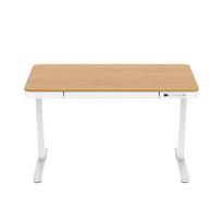 stalas 120 x 60 - Tuckano Electric Height Adjustment ET119W-C, baltas/ąžuolo - 3 nuotrauka
