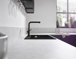 hansgrohe maisytuvas m54 - Hansgrohe Talis M54 ComfortZone 270, juodas - 2 nuotrauka