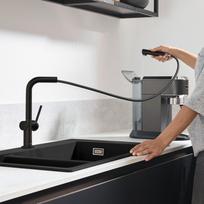 hansgrohe maisytuvas m54 - Hansgrohe Talis M54 ComfortZone 270, juodas - 3 nuotrauka