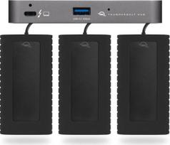 thunderbolt usb hub - OWC Thunderbolt 4 Hub 5Port juodas / pilkas - 4 nuotrauka