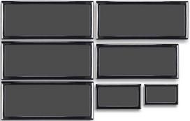 DEMCiflex Dust Filter Lian Li PC-O11 Air Set