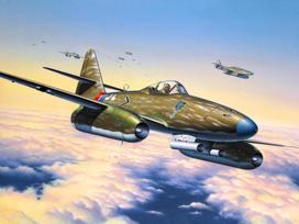 revell konstruktoriai - Revell Messerschmitt Me 262 A-1a 1:72 04166 - 2 nuotrauka
