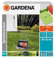 gardena laistymo irangas - Gardena Complete Set with Oscillating Pop-up Sprinkler - 1 nuotrauka