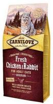 carnilove katems - CARNILOVE Adult Gourmand Fresh su vištiena ir triušiena 6 kg - 1 nuotrauka