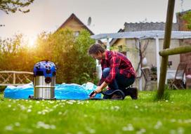 siurblys nilfisk - Nilfisk Multi II 30 T VSC Inox/Blue - 8 nuotrauka