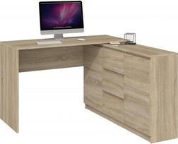 komoda - Komoda Top E Shop 2 Doors 3 Drawers Sonoma 120cm - 3 nuotrauka