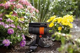 laistymo purkstukai - Gardena Micro-Drip-System Oscillating Sprinkler OS 90 - 3 nuotrauka
