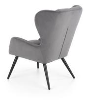 pilka fotel - Fotelis Halmar Tyrion Grey, 75x86x91 cm - 3 nuotrauka