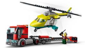 lego sraigtasparnis - LEGO CITY Gelbėjimo sraigtasparnio transporteris 60343  - 3 nuotrauka