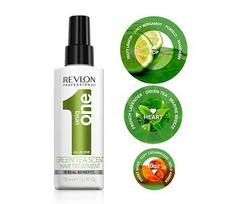 revlon uniq one 150ml - Uniq One GREEN TEA kaukė visų tipų plaukams - 4 nuotrauka