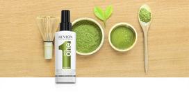revlon uniq one 150ml - Uniq One GREEN TEA kaukė visų tipų plaukams - 5 nuotrauka