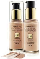 max factor facefinity all day flawless 3in1 - Max Factor Facefinity 3in1 makiažo pagrindas - 45 Warm Almond - 3 nuotrauka