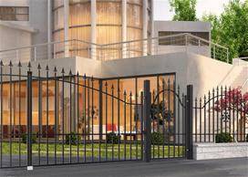 400 - Dekoratyviniai vartai Rodos 2, 400 x 150 cm - 2 nuotrauka