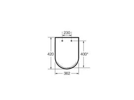 roca meridian - Dangtis unitazo Roca Meridian A8012AC00B - 3 nuotrauka