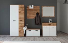 balta spinta 35 - WIPMEB Santo Typ A Wardrobe Wotan/White - 2 nuotrauka