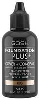 Gosh Foundation Plus+ 30ml 08