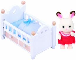 Epoch Sylvanian Families Chocolate Rabbit Baby Set 2205