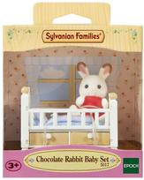 sylvanian families namas - Epoch Sylvanian Families Chocolate Rabbit Baby Set 2205 - 3 nuotrauka