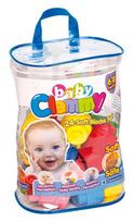 soft clemmy - Clementoni Baby Clemmy 24 Soft Blocks Set 14889 - 1 nuotrauka