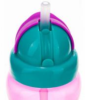 canpol babies gertuve su siaudeliu - Vaikiška gertuvė Canpol Babies Sport Cup Flip Top Straw, 370 ml - 3 nuotrauka