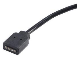 rgb cable - Akasa RGB LED Splitter Extension Cable 50cm - 3 nuotrauka