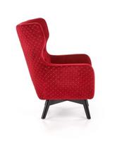 raudonas fotelis - Halmar Armchair Marvel Dark Red - 2 nuotrauka